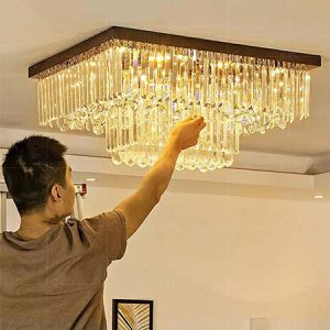 Đèn mâm pha lê - M01