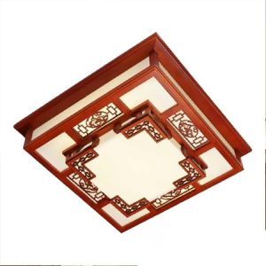 Đèn ốp trần gỗ - M01