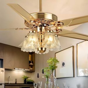 Quạt trần đèn hiện đại - M02