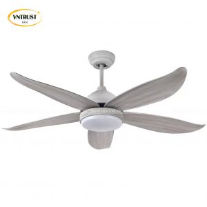 Quạt trần đèn 5 cánh xám hiện đại – VN2222