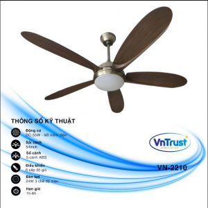 Quạt trần đèn hiện đại – VN2210