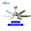 QUẠT TRẦN ĐÈN 6 CÁNH 6221-B_ DC 60W
